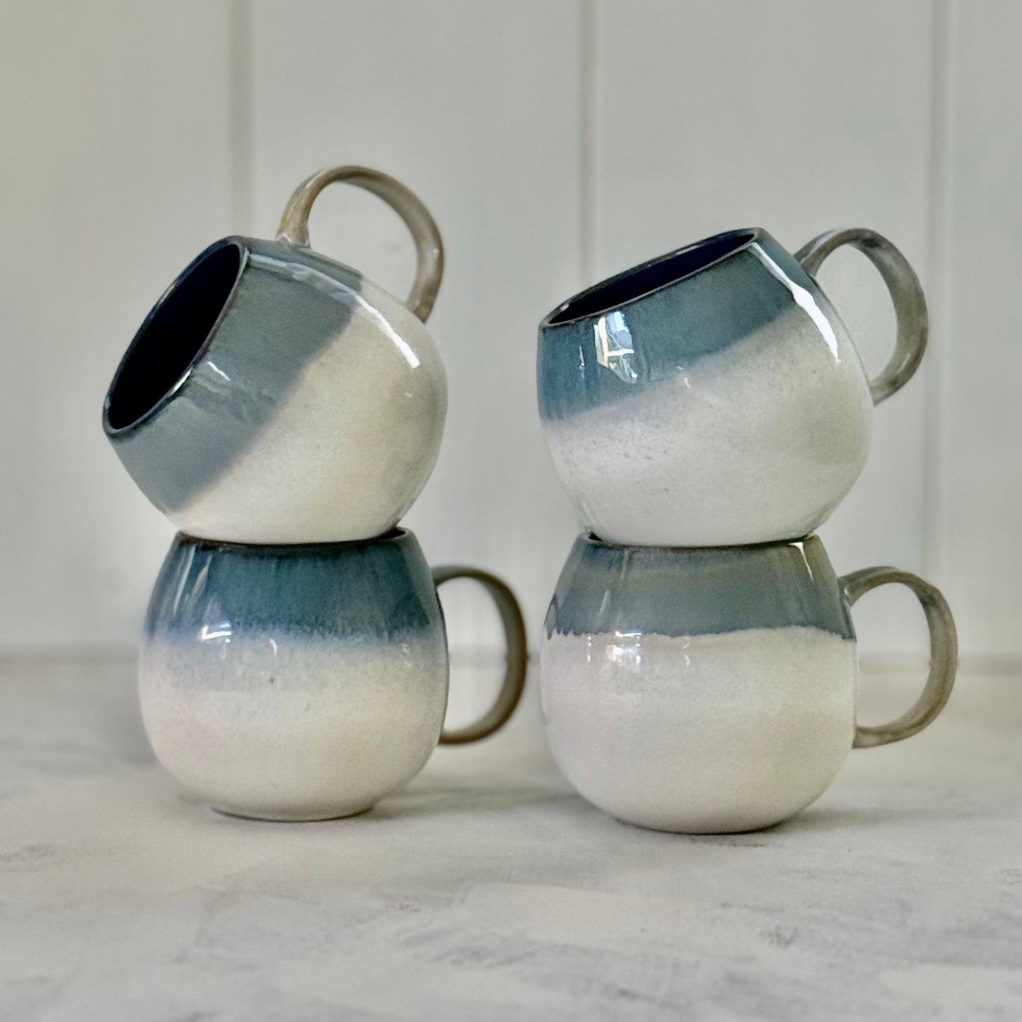 CHESTNUT Hug Mug Set of 4 - Tide