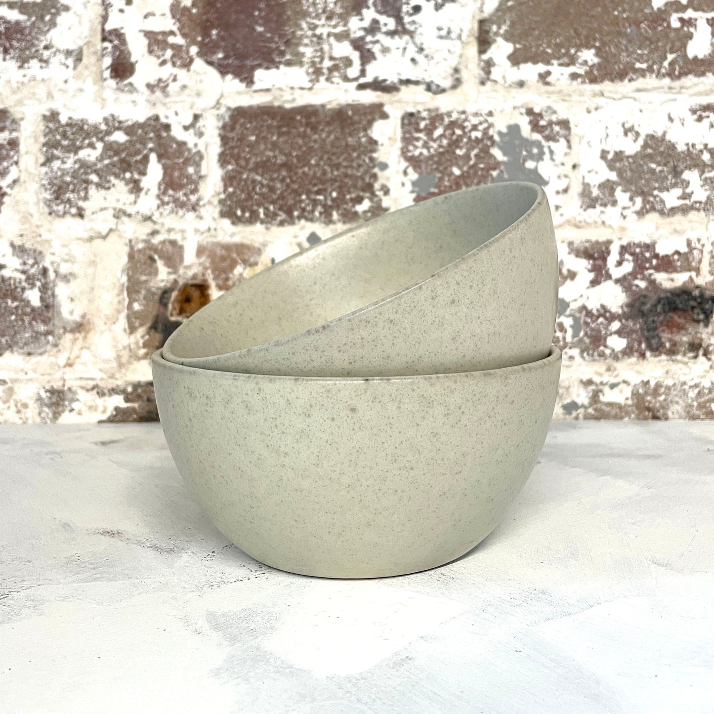 STIPPLE Flax Cereal Bowl Set of 4