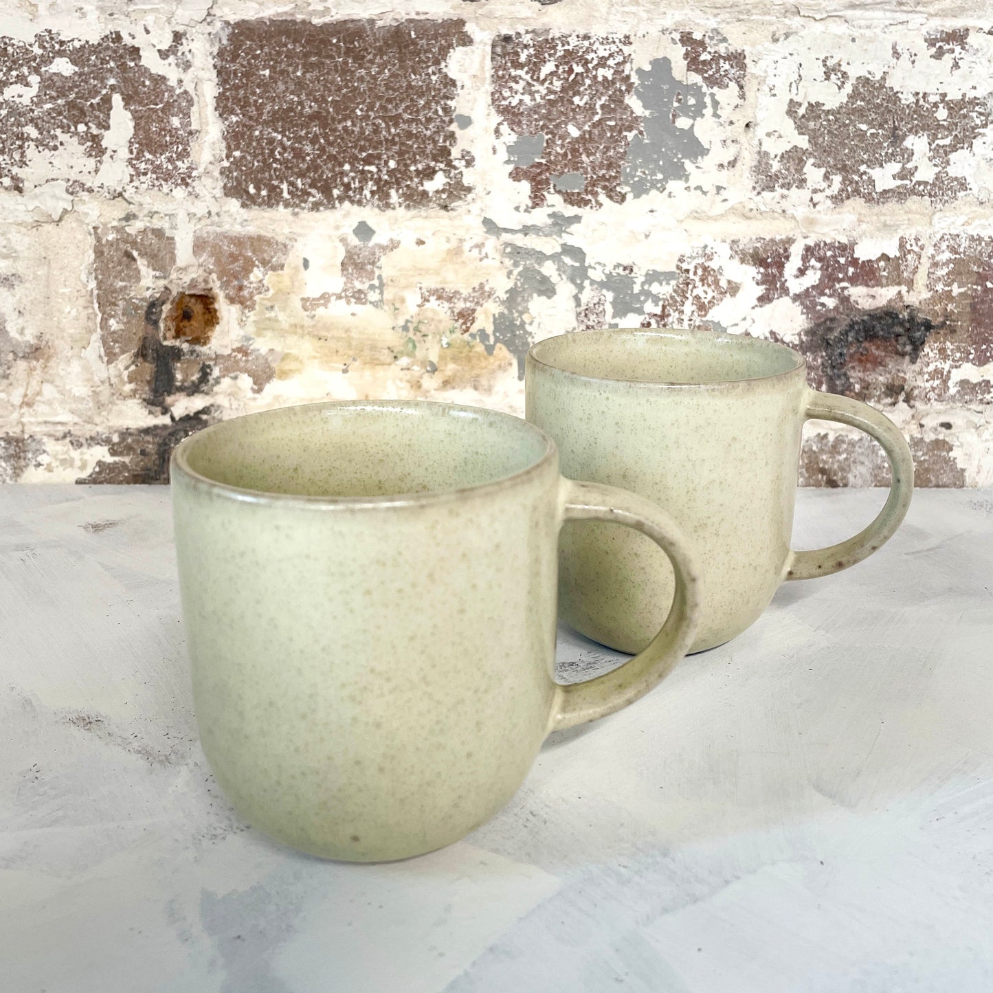 STIPPLE Flax Mug Set of 4