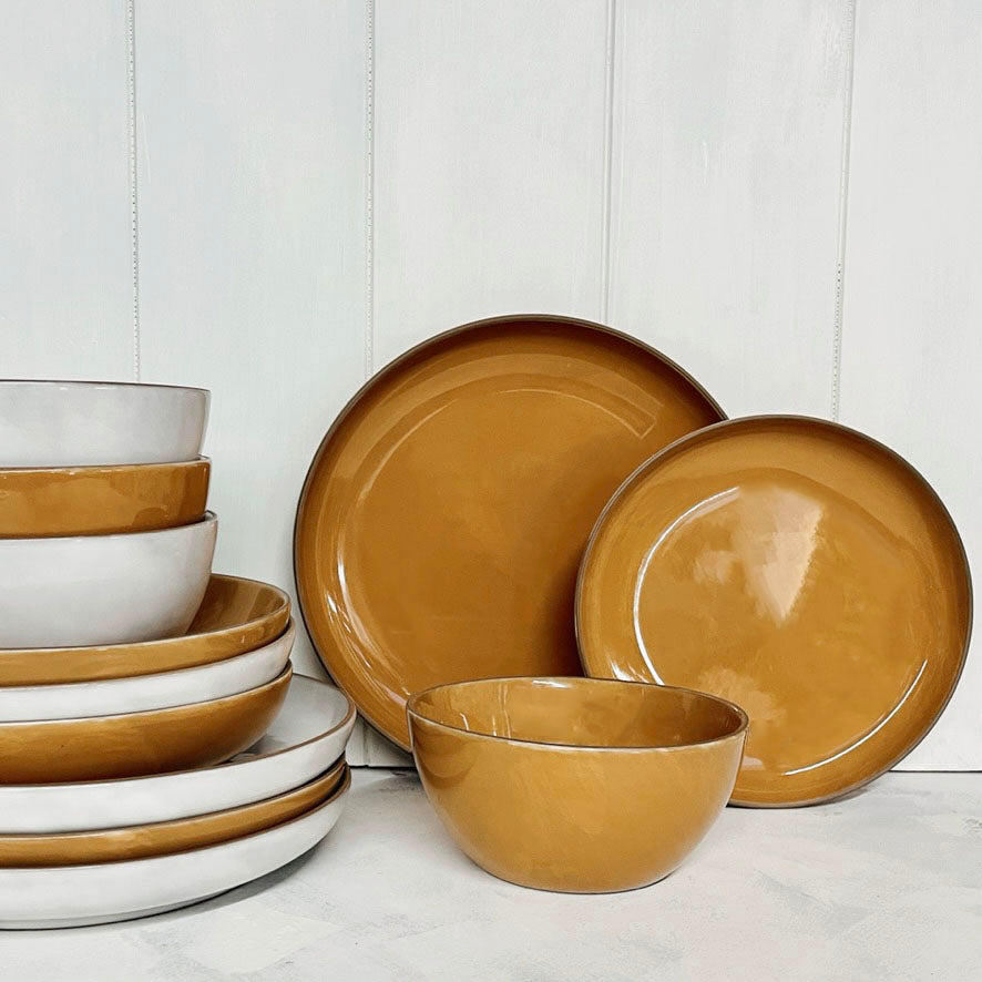 Brush Toffee Mug Set of 4