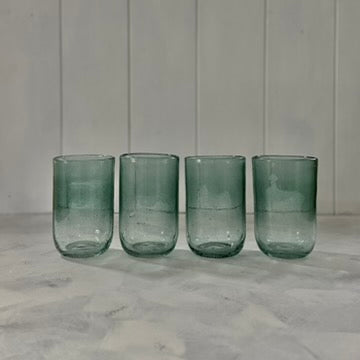 ECHO Recycled Glass Tumblers Pack of 4 - Medium 400ml