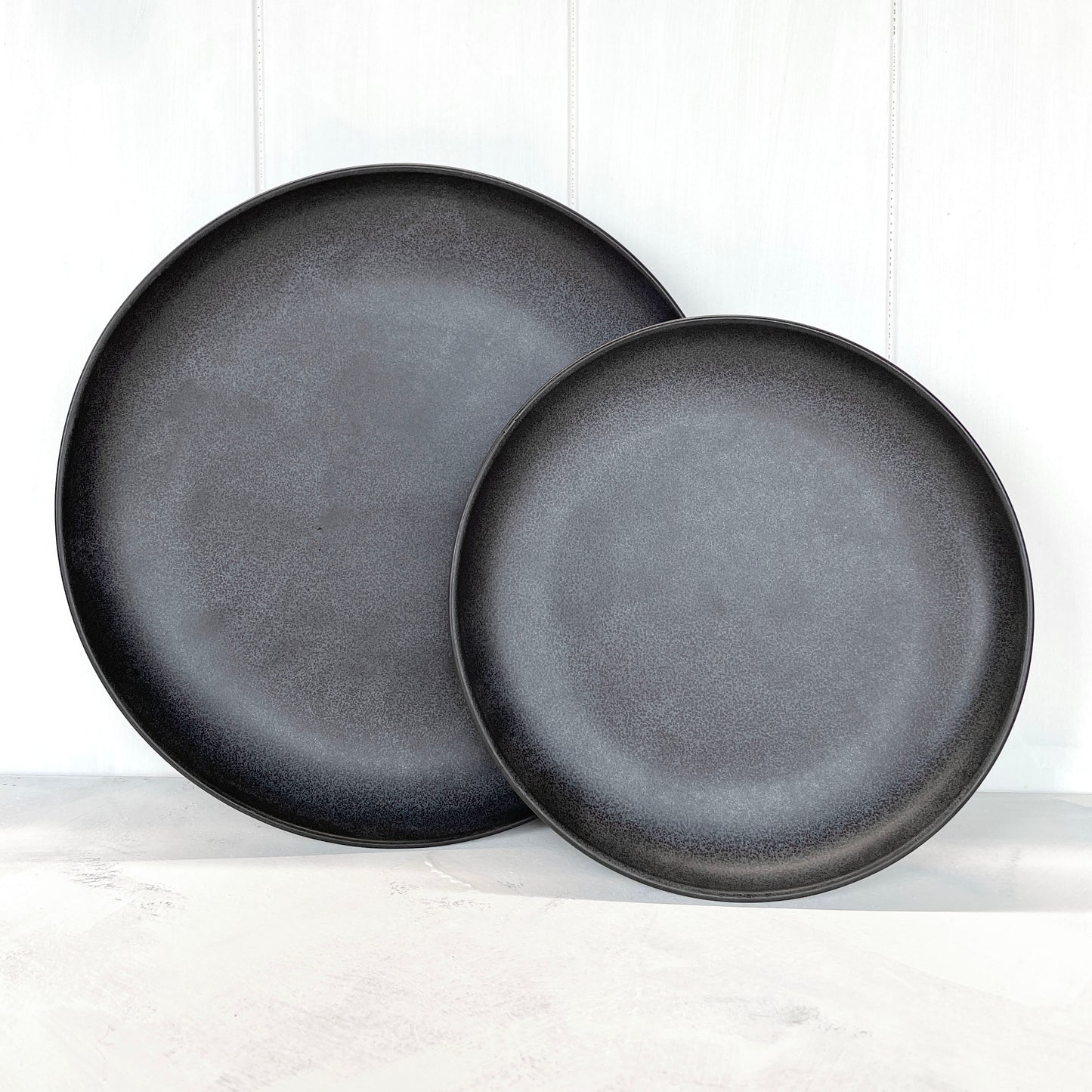 STIPPLE Pewter Side Plate Set of 4