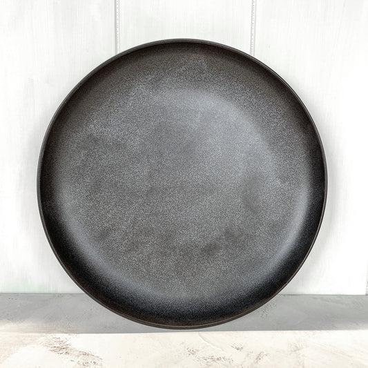 STIPPLE Pewter Dinner Plate Set of 4