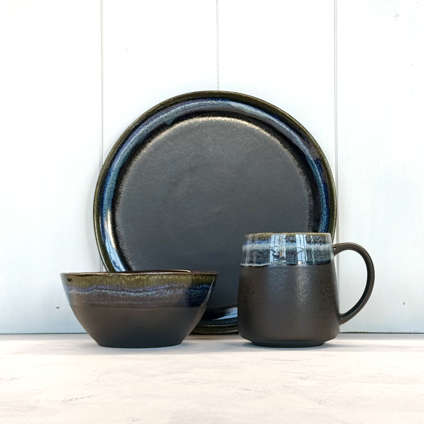 MINERALE Lapis Side Plate Set of 4