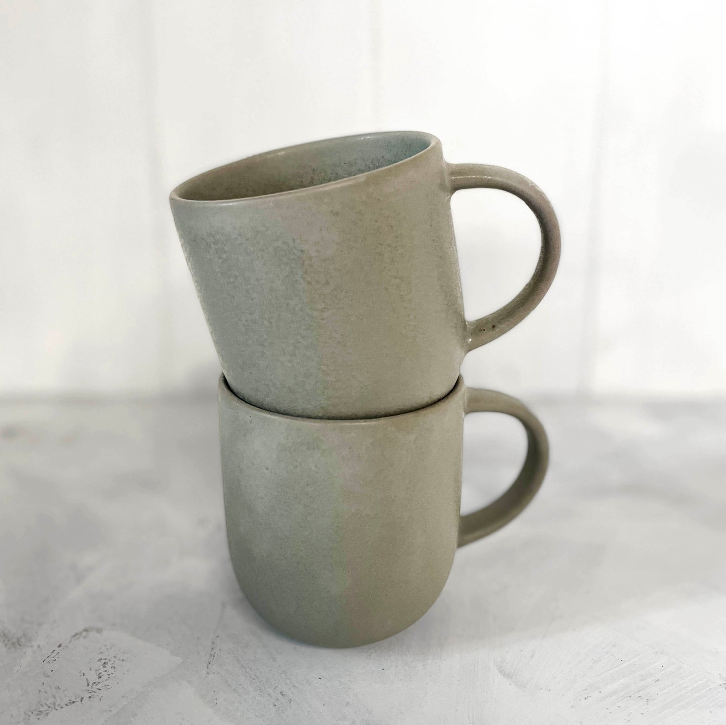 STIPPLE Sage Mug Set of 4
